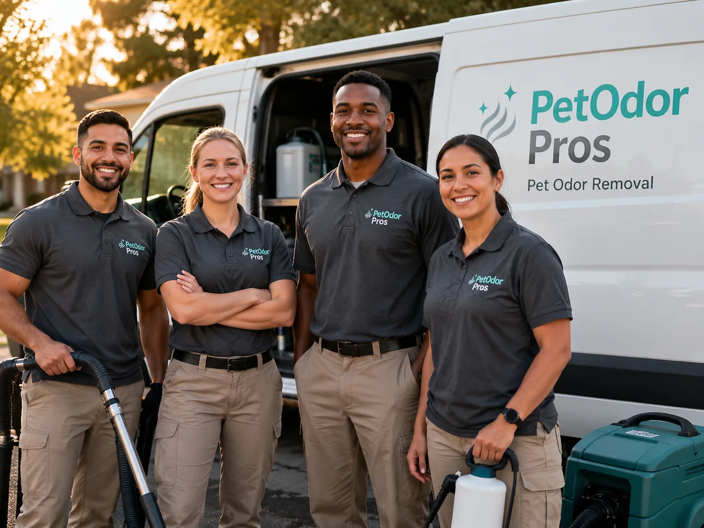 Pet Odor Removal team serving Hanson, MA